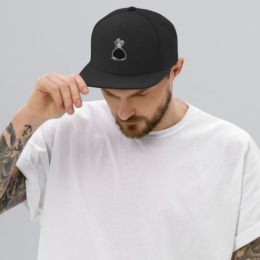 Money Bag Snapback Hat